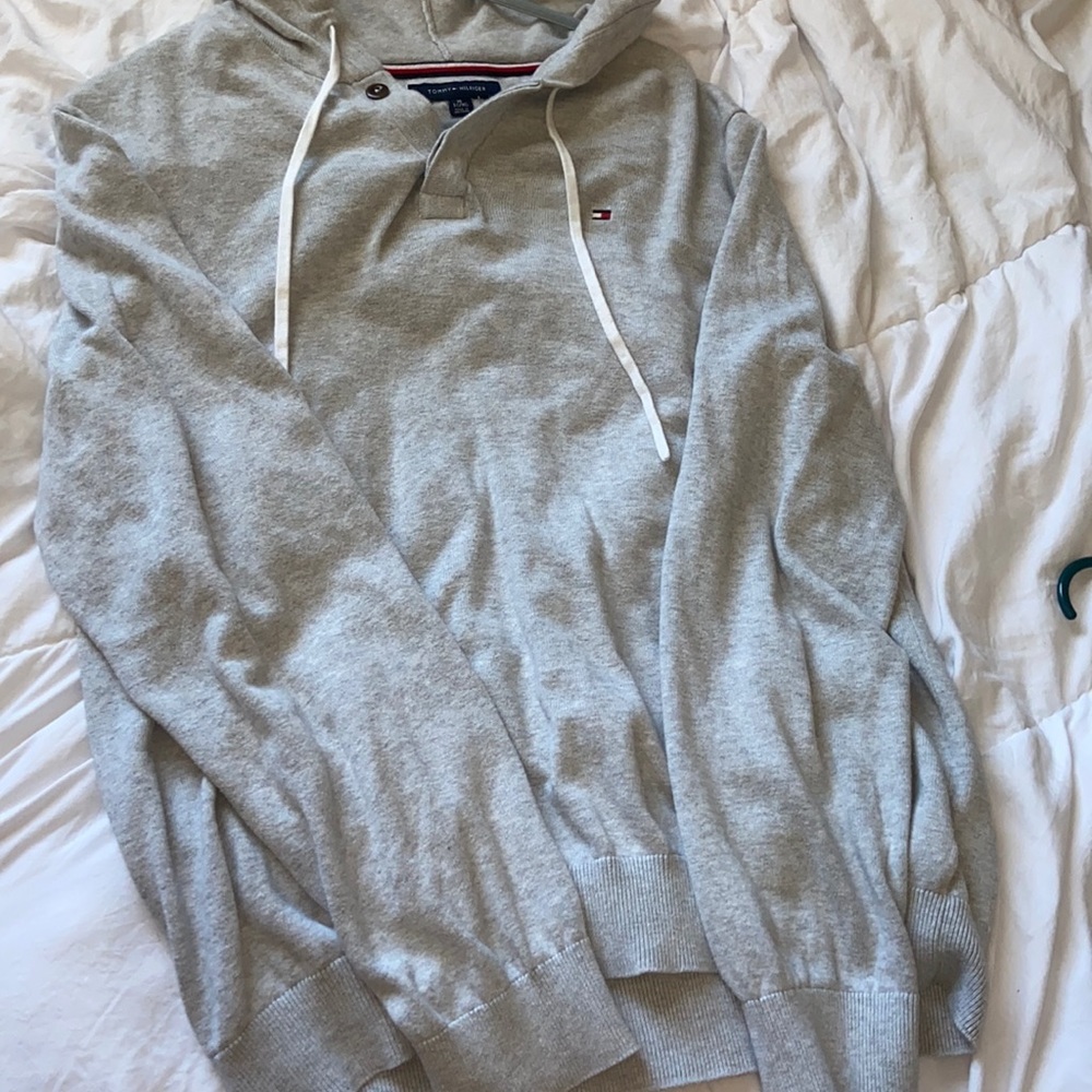 Tommy Hilfiger grey hoodie